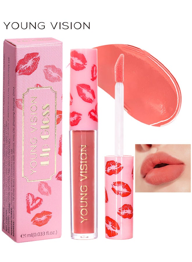 YOUNG VISION Velvet Matte Lip Gloss, Long-Lasting Makeup, Mist Lip Gloss, Non-Stick Cup Not Easy To Fade Liquid Lipstick For Women - Image 1