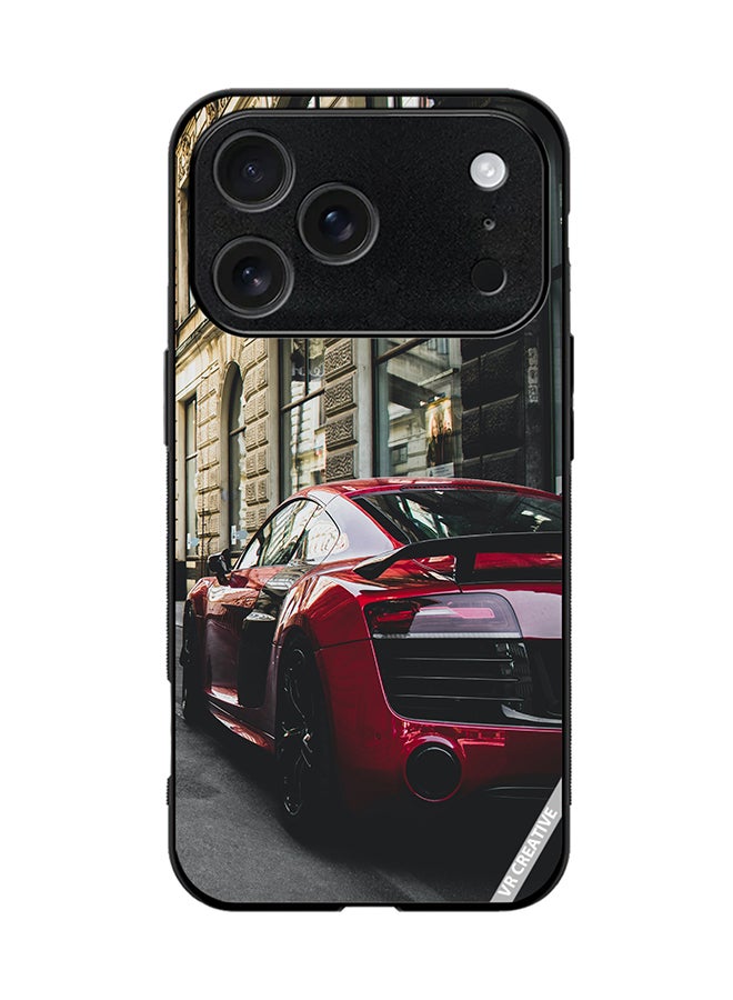 VR CREATIVE Protective Case Cover For Apple iPhone 17 Pro Audi R8 Design Multicolour