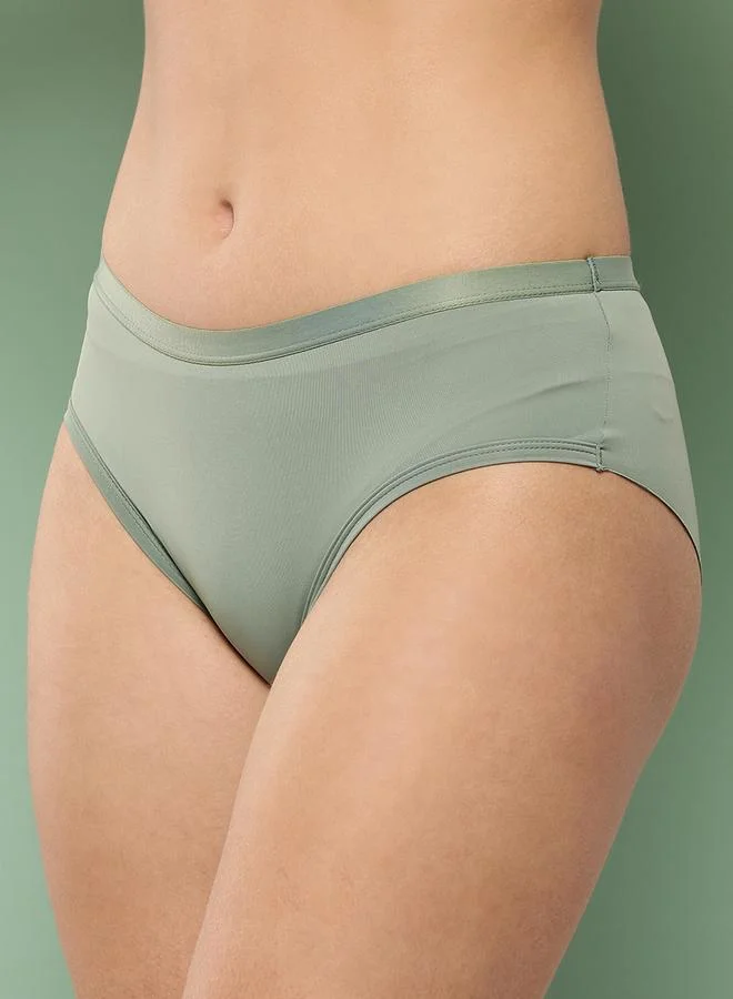 Leading Lady Leading Lady Pack of 2 - Solid Hipster Briefs