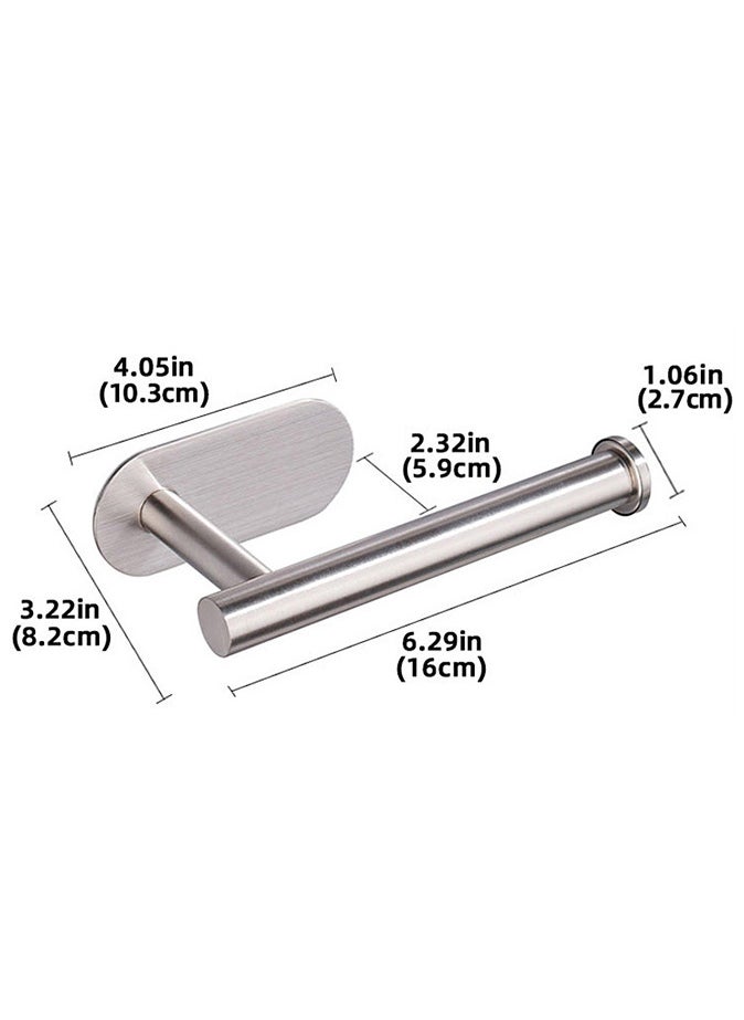 Generic - Stainless Steel Kitchen Bathroom Paper Towel Holder Wall Mount - Image 1