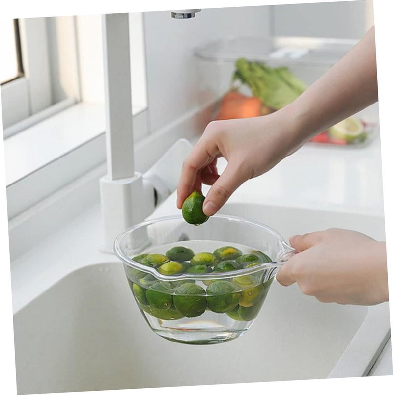 ABOOFAN 2Pcs Household Water Scoop Transparent Long Handle Water Ladles for Kitchen Practical Water Spoon for Dining Garden and Restaurant Use - Image 3