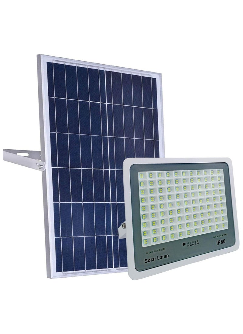Generic - 200W Solar Flood Light Outdoor Dusk to Dawn with Remote Control, Solar Street Lamp with Motion Sensor Built in for Garden, Paths, Warehouse, Playground, Stadium - Image 1