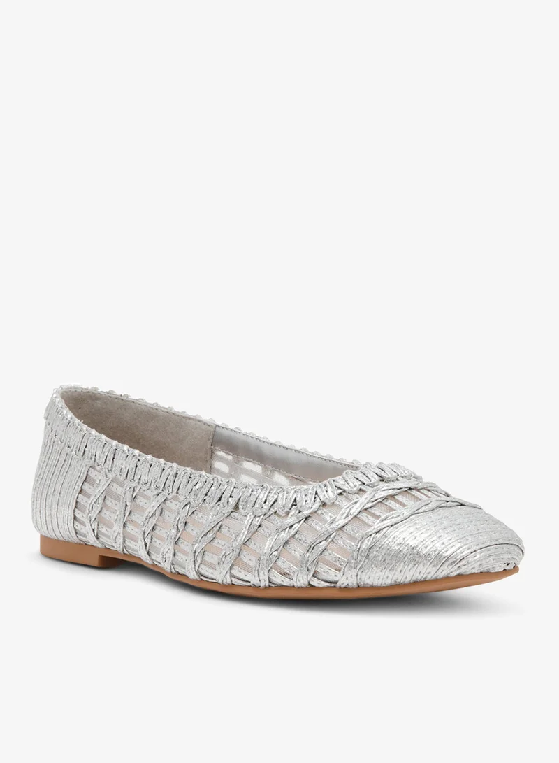 ستيف مادن Warm-Up Silver Women's Shoes