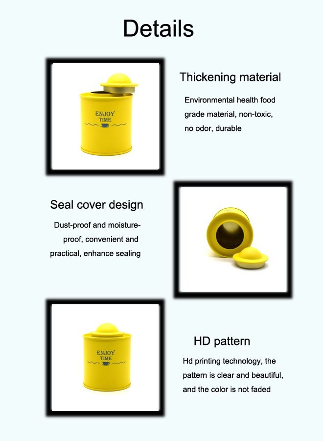 شيانغ يو مرطبان معدني سهل التمزيق عبوة قهوة علبة شاي مخصصة - Image 2