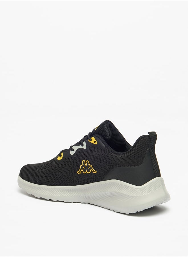 Kappa Men's Logo Detail Sports Shoes with Lace-Up Closure  - Image 2