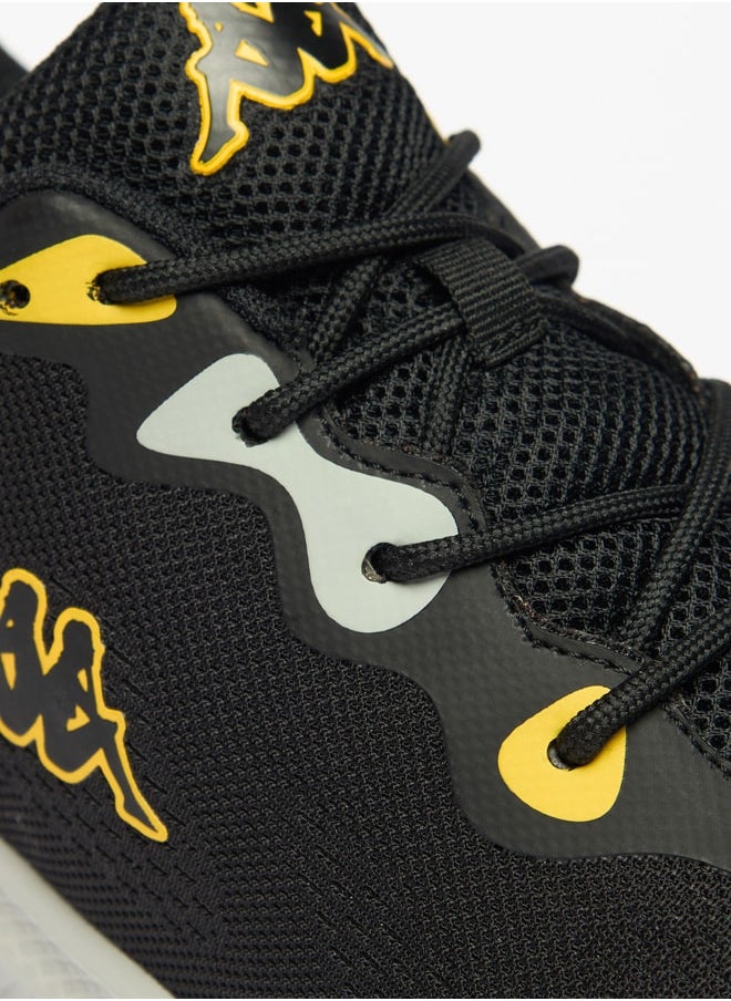 Kappa Men's Logo Detail Sports Shoes with Lace-Up Closure  - Image 4