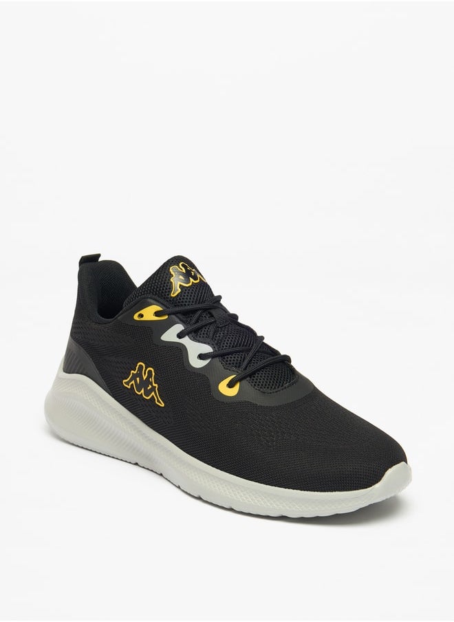 Kappa Men's Logo Detail Sports Shoes with Lace-Up Closure  - Image 1