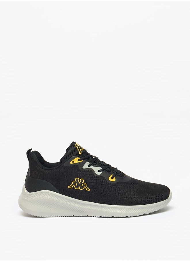 Kappa Men's Logo Detail Sports Shoes with Lace-Up Closure  - Image 3