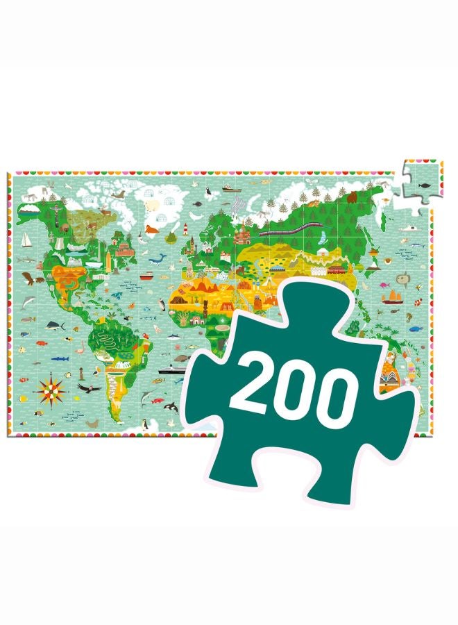 دجيكو بازل معالم العالم - 200 قطعة - Image 4