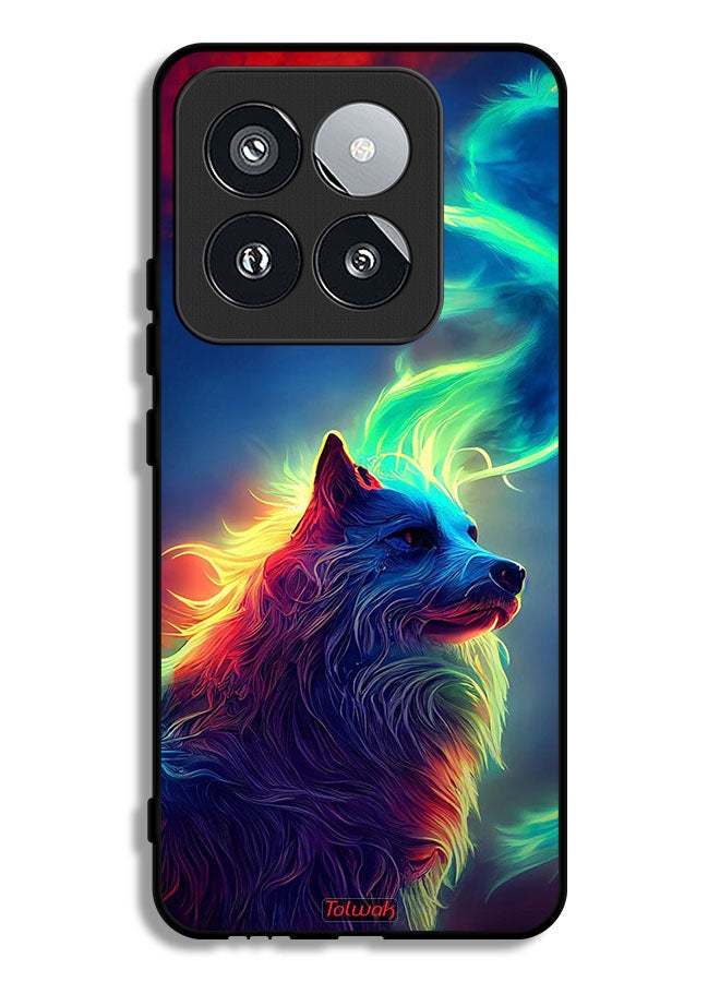 Tolwak Xiaomi 14 Pro Protective Case Cover Wolf - Image 1
