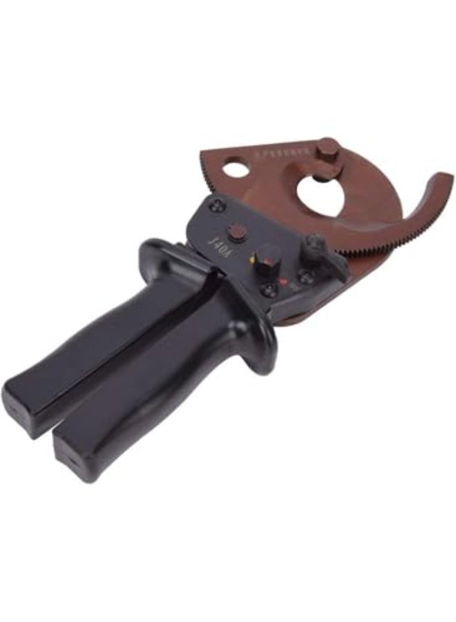 Ratchet Wire Cutter Hydraulic Cable Cutter SW 34×16×5 J40a 300MM Industrial Grade Ratchet Cable Cutter Hardware Manual Cutting Tool - Image 1