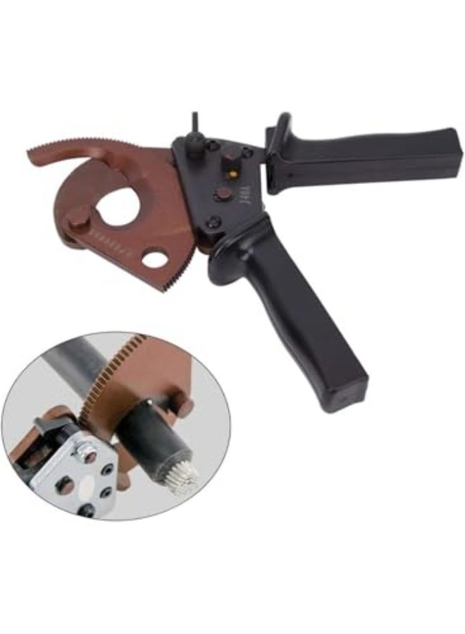 Ratchet Wire Cutter Hydraulic Cable Cutter SW 34×16×5 J40a 300MM Industrial Grade Ratchet Cable Cutter Hardware Manual Cutting Tool - Image 3