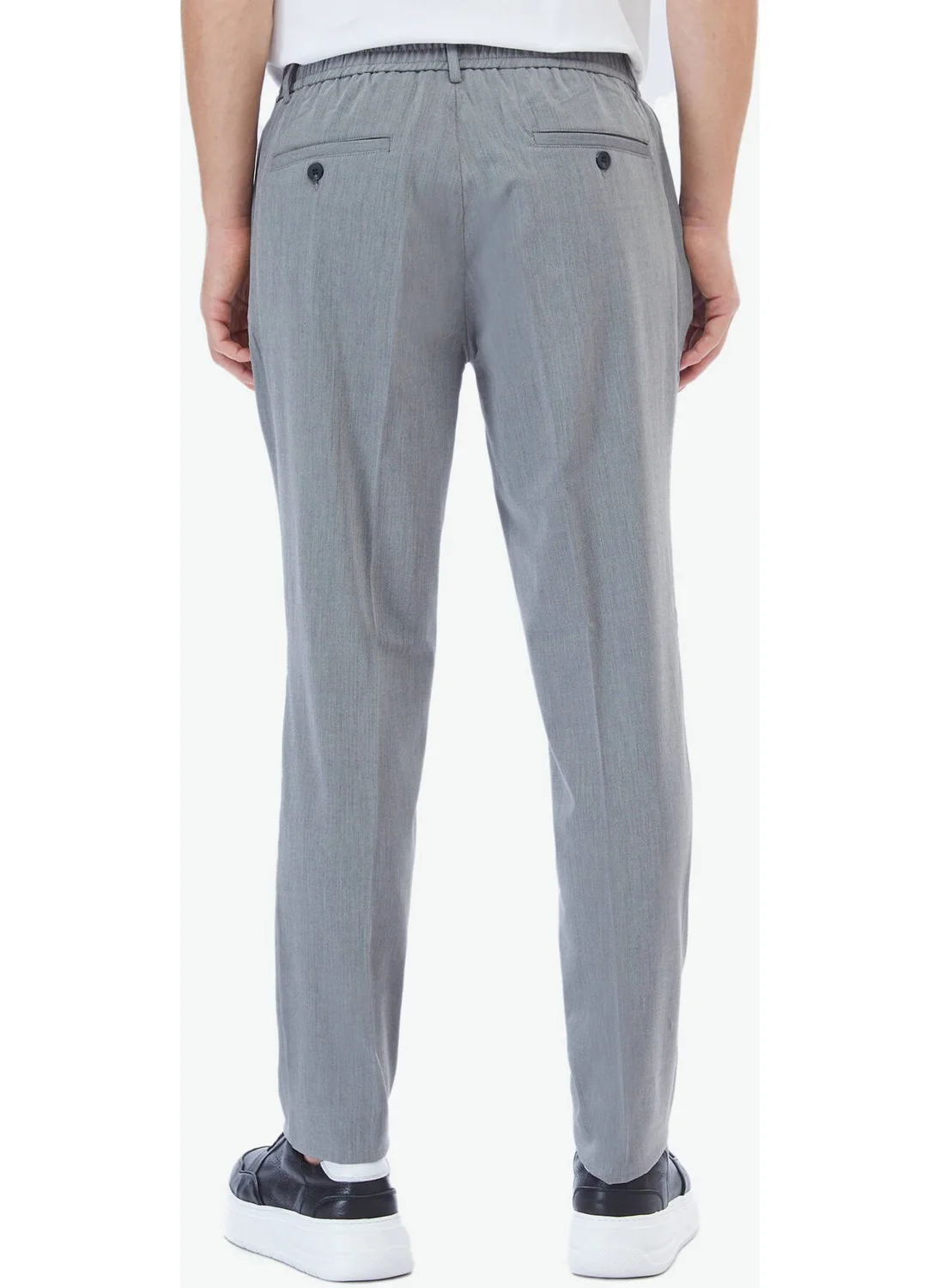 Kip Anthracite Woven Jogging Fit Casual Trousers