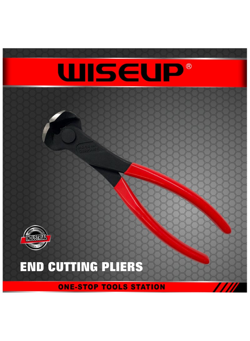 WISEUP It Is Made Of High-quality Chrome Vanadium Steel,the Whole Body Of The Tong Is Quenched, The Jaw Is Quenched Twice With High Frequency, With Good Toughness, Sharp And Durable,the Tong Head Can Be Opened And Closed Freely，easy To Use(7 inch)  - Image 1