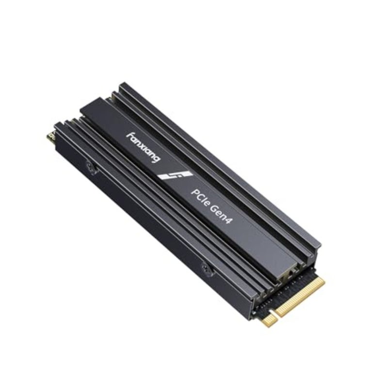 SSD داخلي للألعاب NVMe لجهاز PS5 مع مبدد حراري، ما يصل إلى 7100 ميجابايت/ثانية M.2 SSD PCIe Gen 4 SSD لتوسيع التخزين متوافق مع PS5، محرك أقراص الحالة الصلبة الداخلي للاعبين والمحترفين - Image 1
