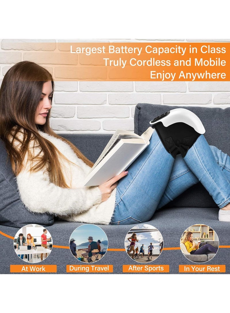 general Cordless Knee Massager, Infrared Heat and Vibration Knee Pain Relief for Swollen Stiff Joints, Stretched Ligaments and Muscle Injuries - Image 5