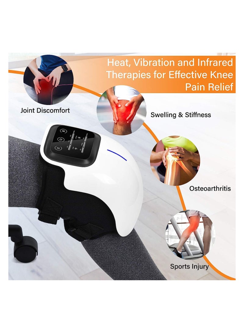 general Cordless Knee Massager, Infrared Heat and Vibration Knee Pain Relief for Swollen Stiff Joints, Stretched Ligaments and Muscle Injuries - Image 4