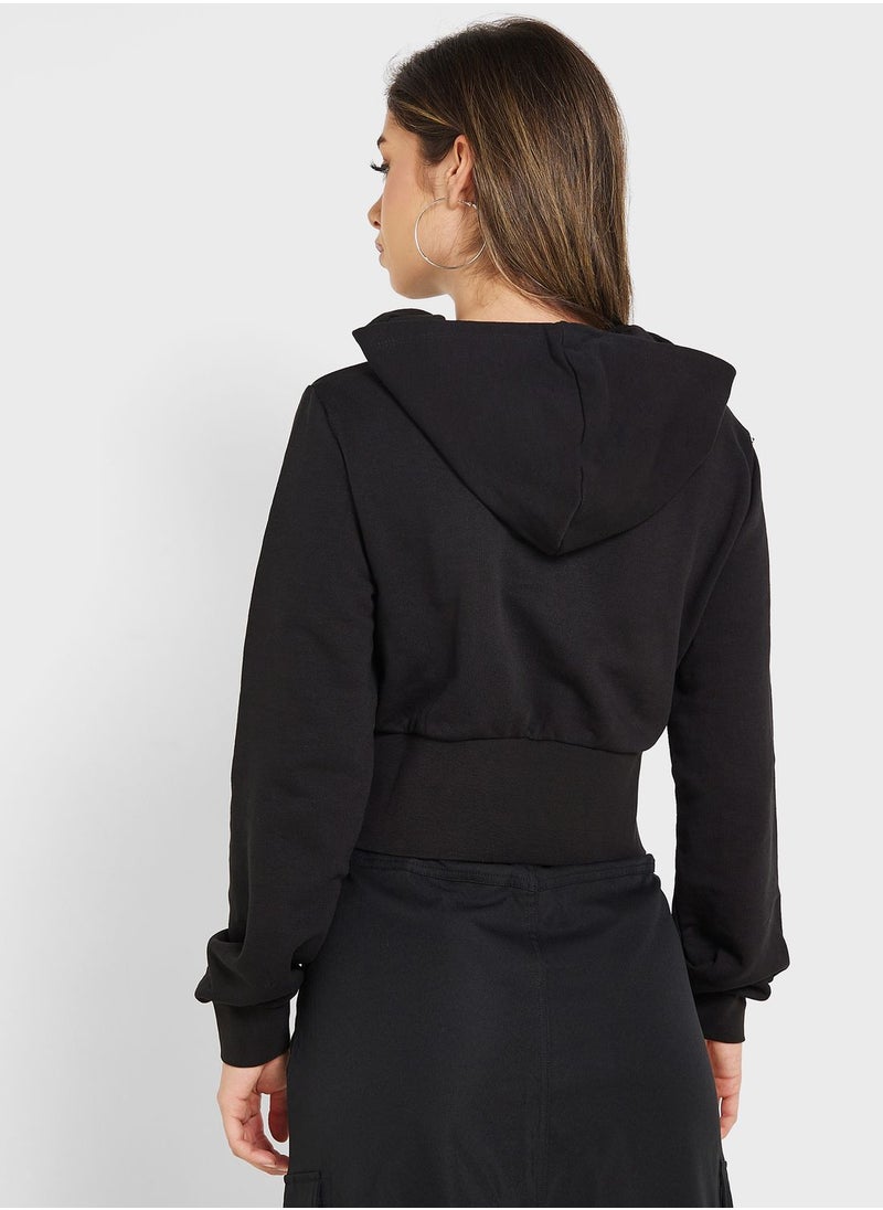ONLY - Zip Through Hoodie - Image 1