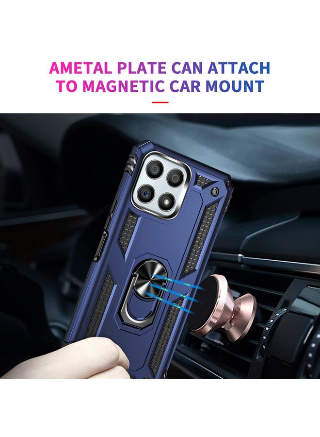 S-TOP Case For Honor Play6T Pro / X8 / X30i Shockproof TPU + PC Phone Case with 360 Degree Rotating Holder - Image 5