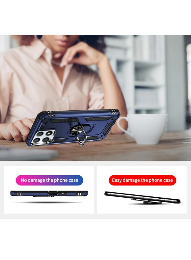 S-TOP Case For Honor Play6T Pro / X8 / X30i Shockproof TPU + PC Phone Case with 360 Degree Rotating Holder - Image 3