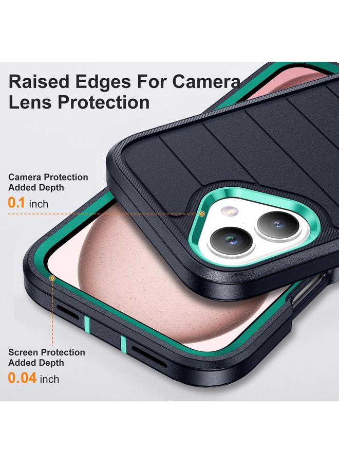 S-TOP Case For iPhone 16 Plus Defender Gen2 Rugged PC + Silicone Phone Case with Holder - Image 5