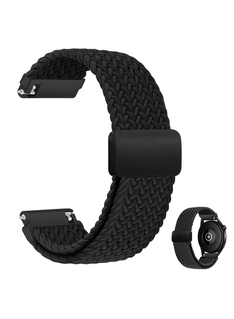 ACYYH Watch Strap Compatible with Huawei GT5/GT4/GT3/GT2 46mm, Magnetic Sport Straps Compatible with Garmins Vivoactive 4/Amazfits GTR 5/4/3 47mm, Nylon Fabric Watch Band 22mm - Image 1