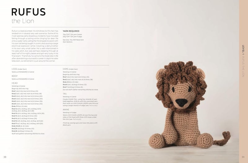 Edward'S Menagerie New Edition: Over 50 Easy-to-Make Soft Toy Animal Crochet Patterns - Image 4