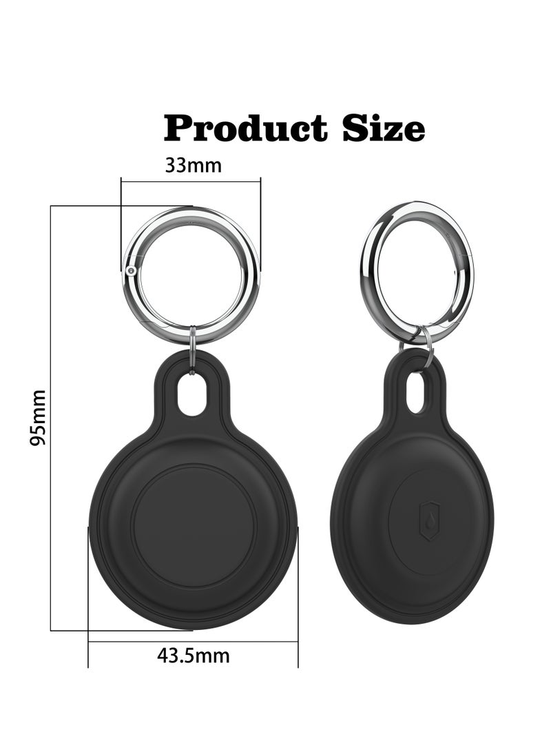 AirTag Case For Apple Location-tracker Keychain Silicone All-wrap Protective Case  - Image 4