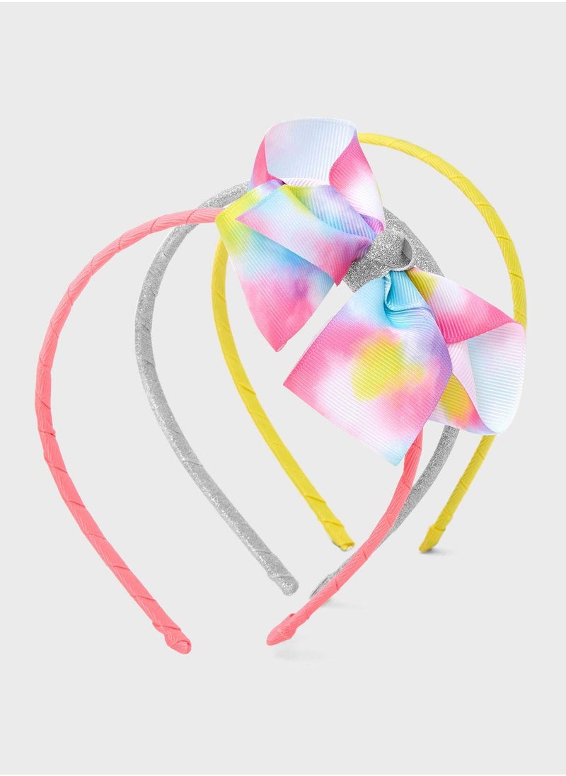 Claires Kids Tie Dye Loopy Headband  - Image 1