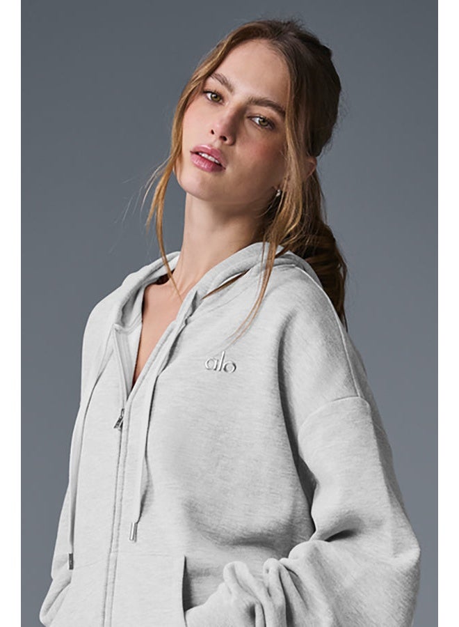 Alo Yoga ACCOLADE FULL ZIP HOODIE - Image 1
