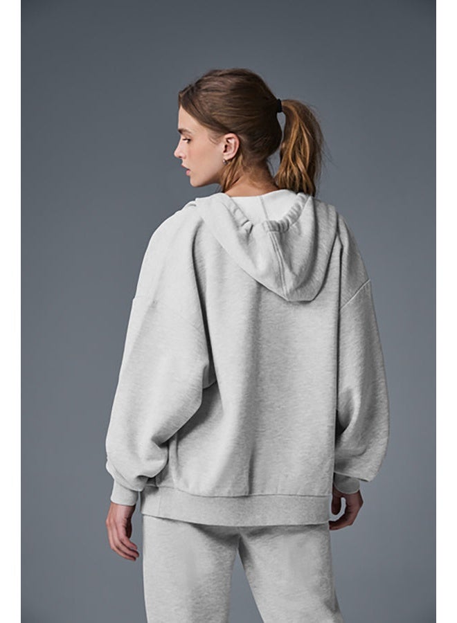 Alo Yoga ACCOLADE FULL ZIP HOODIE - Image 5