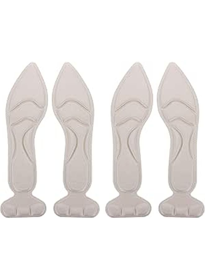 3D Thickened Sponge Massage Insoles 2 Pairs Breathable Shoe Cushions Heel Support. - Image 1