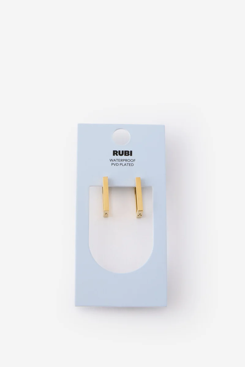 Rubi  Waterproof Mid Hoop Earring for Women | Best Price UAE