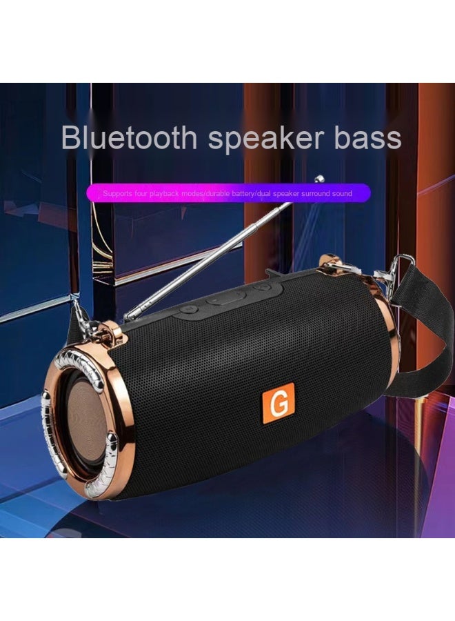 Wireless Bluetooth Speaker High-power Outdoor Portable Car Mini Subwoofer Home Desktop Radio Speaker - Image 3