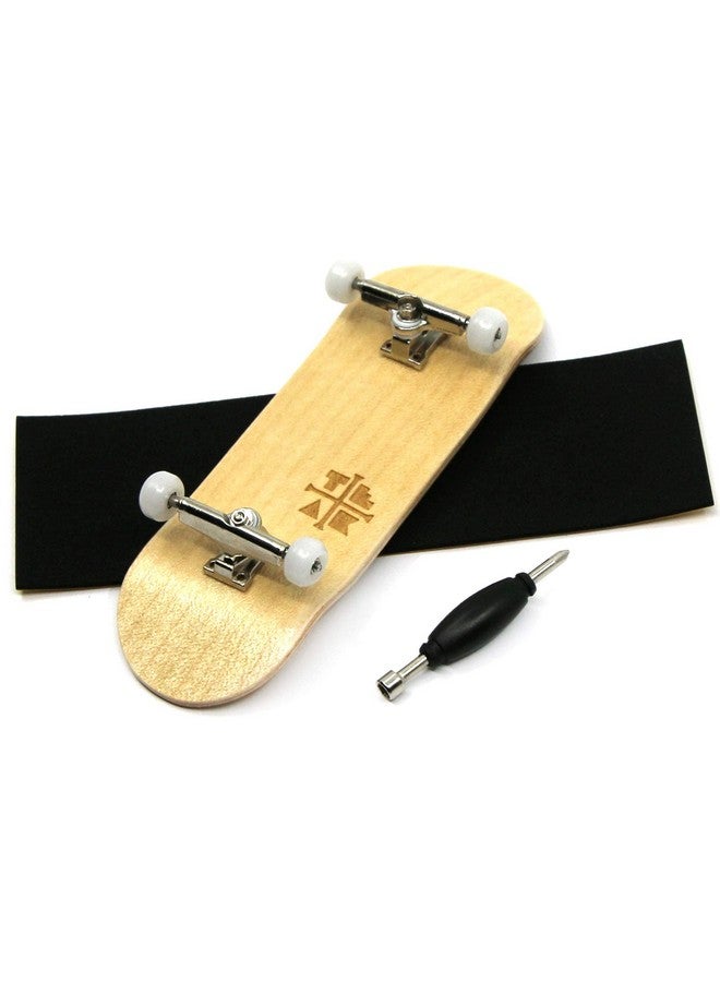 ضبط خشب الساج لوحة أصابع كاملة غزيرة الشكل وحجم العجلات والشاحنات مقاس 32 مم × 97 مم لوحة خشبية مصنوعة يدويًا إصدار Real Og Classic Maple Edition - Image 1