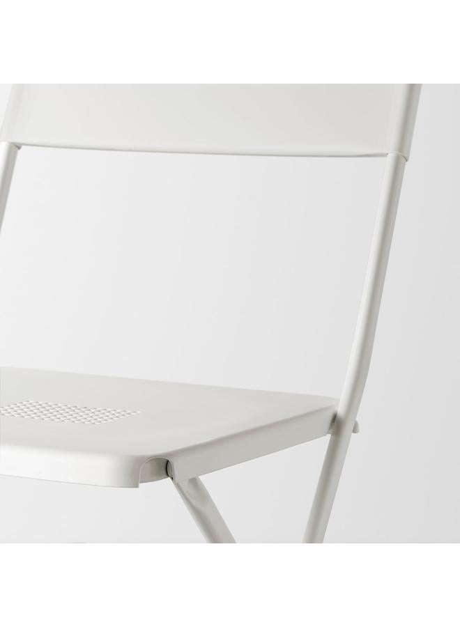 Zaboon Chair, outdoor, foldable white - Image 4