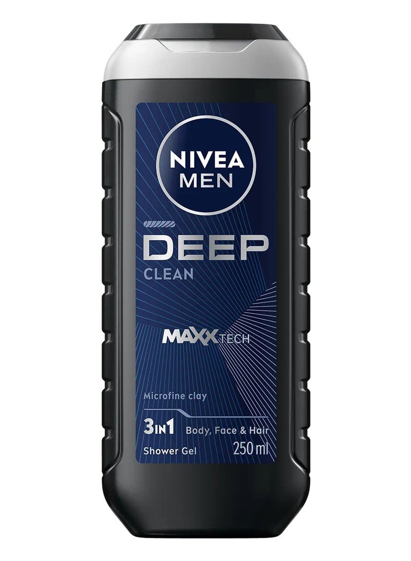 نيفيا جل الاستحمام غسول الجسم المنظف العميق بالطين الدقيق 250 مل - Image 1