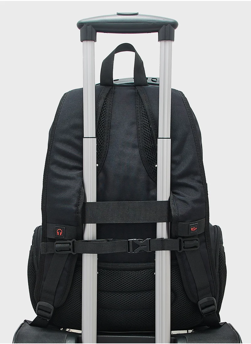 Robert Wood Premium Cushioned Backpack