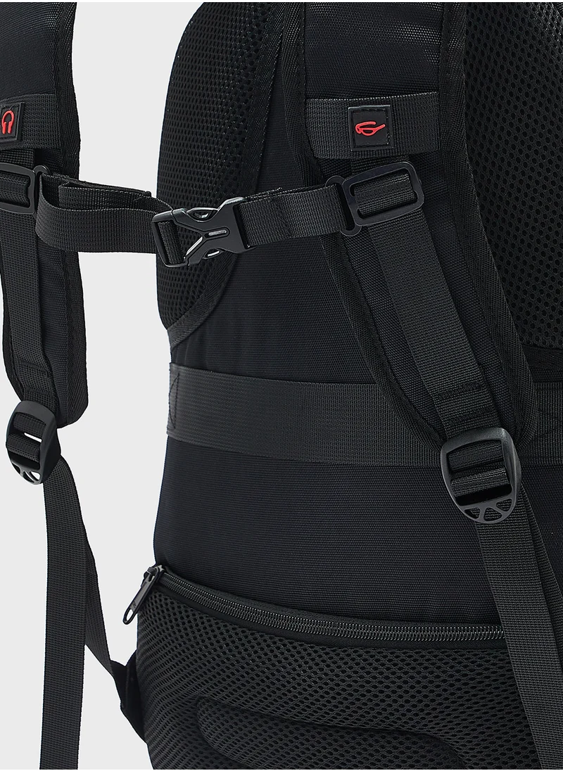 Robert Wood Premium Cushioned Backpack