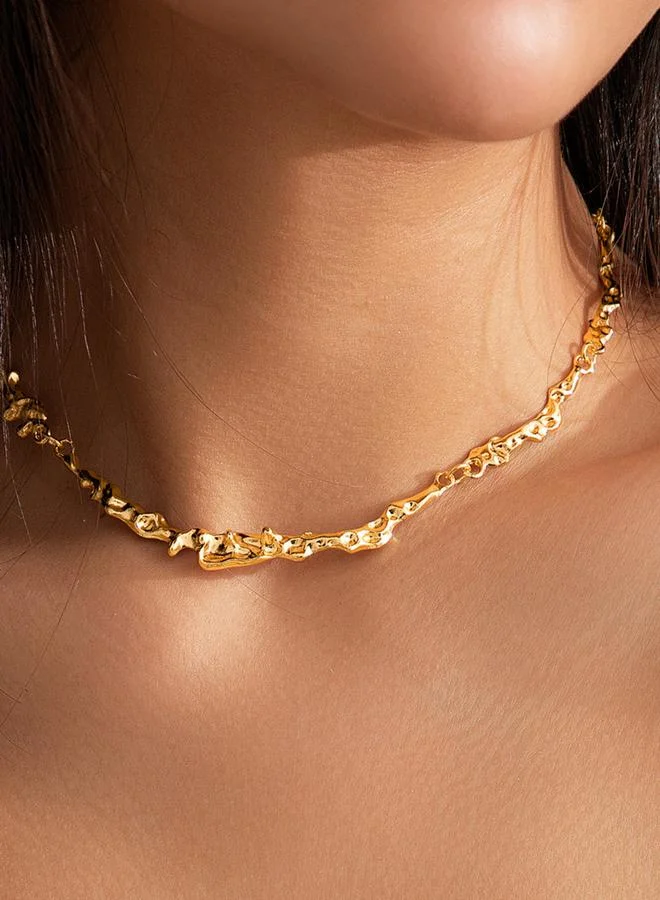 Take Two Take Two Texture Chain Necklace