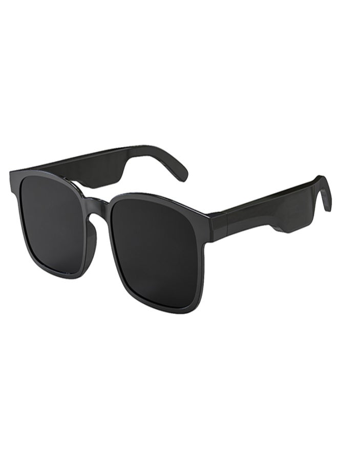 Smart Wireless BT5.0 Headset Music Glasses Outdoor Sports Headphone Stable Pairing Built-in Speaker Wide Compatibility Black - Image 1