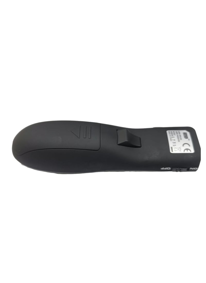 2B 2B Wireless Presenter with OFN CLICK AND Brilliant red leaser pointer 20 meters effective operation range  (MO887) – Black  - Image 4