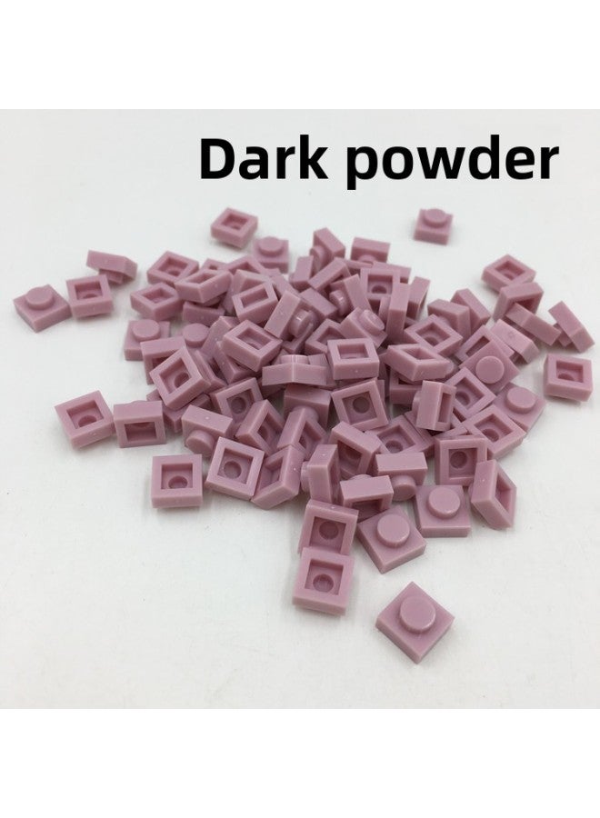 Building Block Parts Small Particles Basic Parts Short 1*1 Hole Pixel Particles Assembled Building Blocks Draw Two-dimensional Code 0.1 Kg/bag 