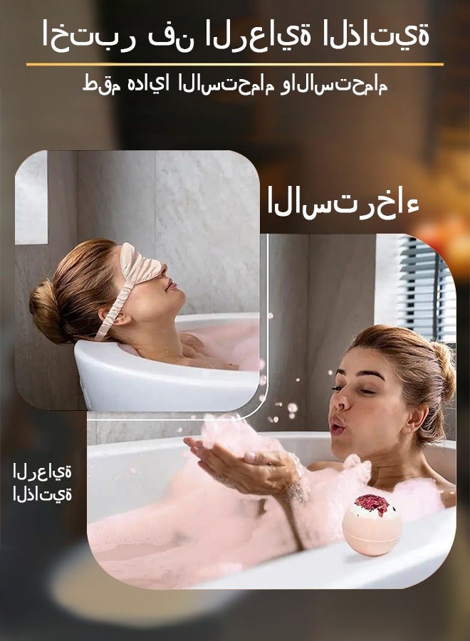 مجموعة هدايا فاخرة - بوكس نسائي مميز مع طقم استحمام فاخر