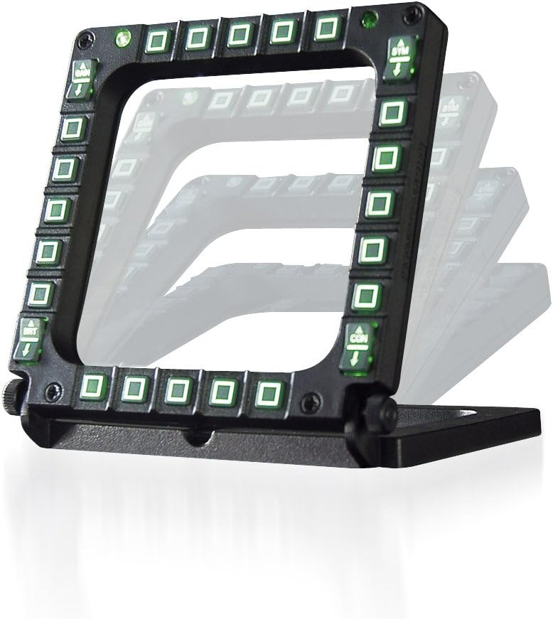 Thrustmaster MFD Cougar Pack - Dual Programmable USB Cockpit Panels with 20 Buttons and 4 Switches Each - Image 5