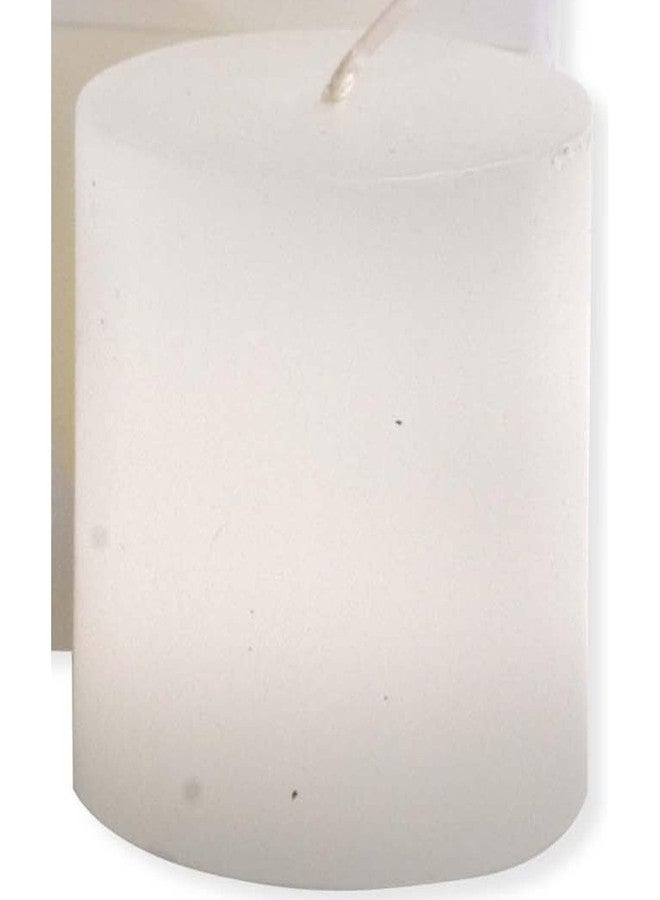tag Chapel Basic Votive White Unscented Paraffin Wax Candles Set of 6 Burn Time 5 Hours Votive White - Image 2