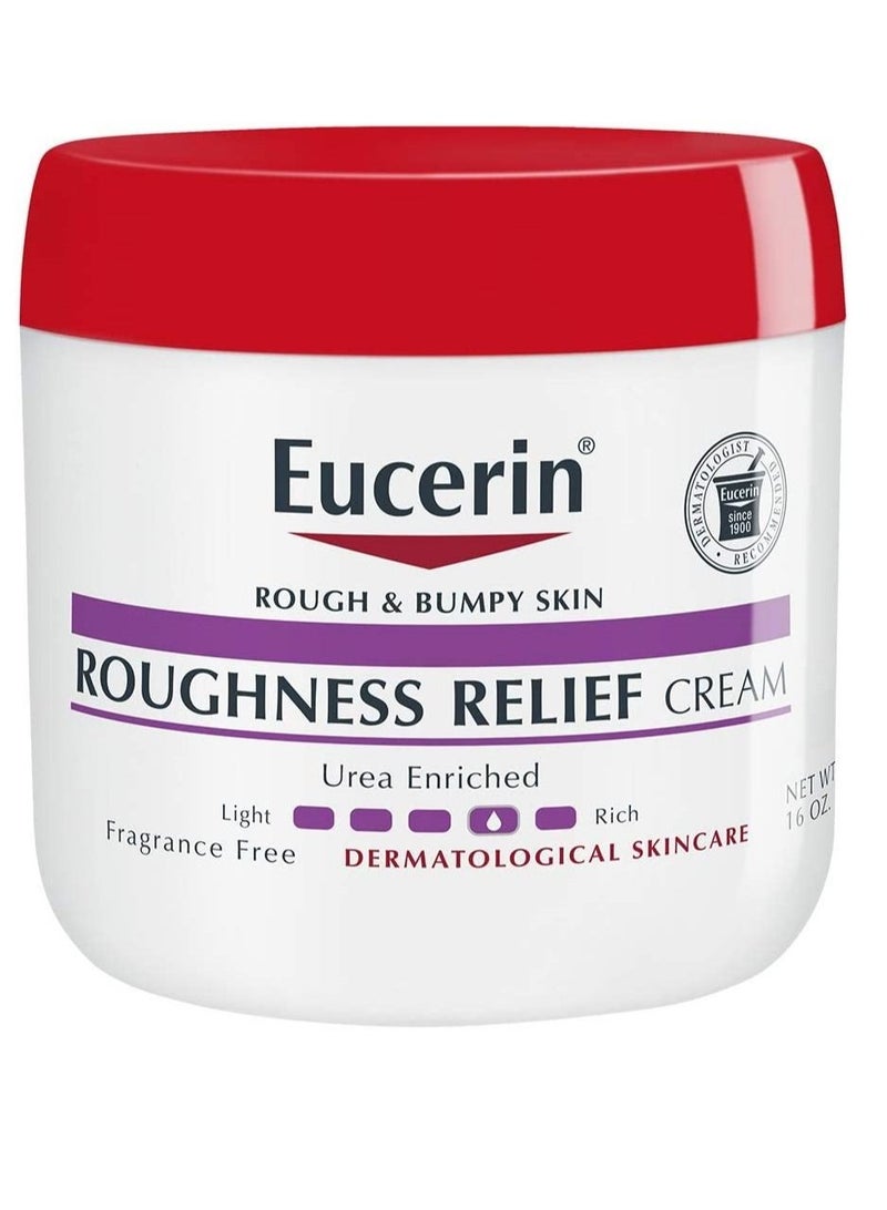 Eucerin Roughness Relief Cream for Dry Skin, 16 Oz