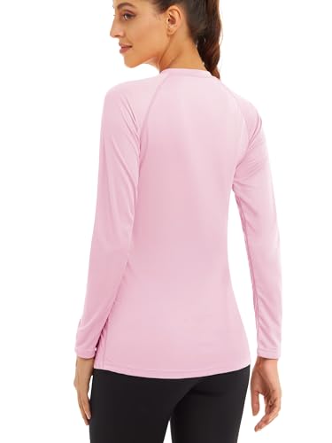 MAGCOMSEN Sun Protection Shirts for Women Running Shirts Women Long Sleeve Shirts Women Summer T Shirts for Women UV Shirts Lightweight Shirts - Image 2