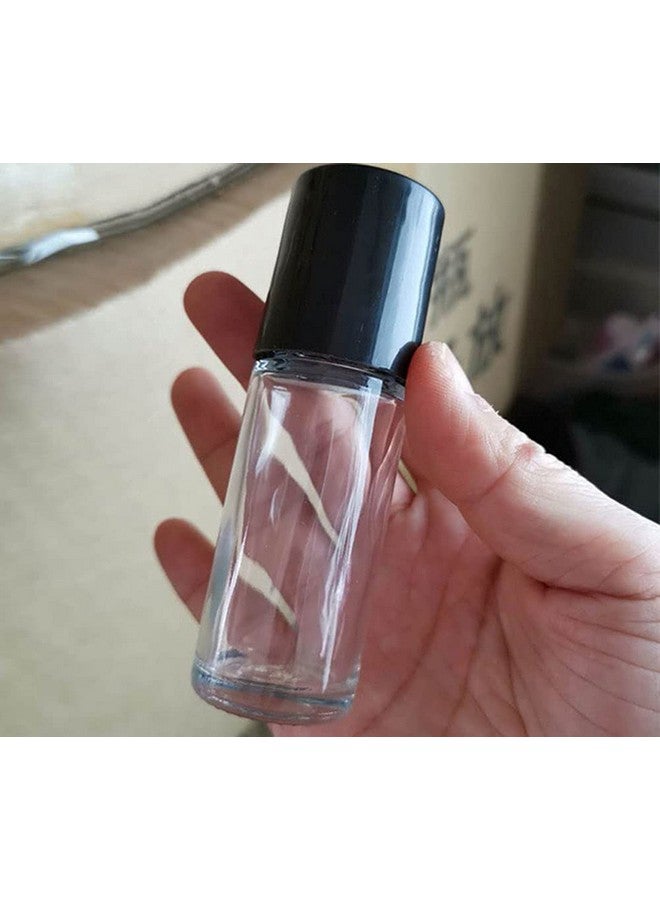 ConStore 2 Pcs 50Ml/1.7Oz Glass Deodorant Roller Bottle Empty Roll On Bottles Deodorant Containers Diy Rollerball Bottles For Sunscreen Moisturizer Cosmetics - Image 3