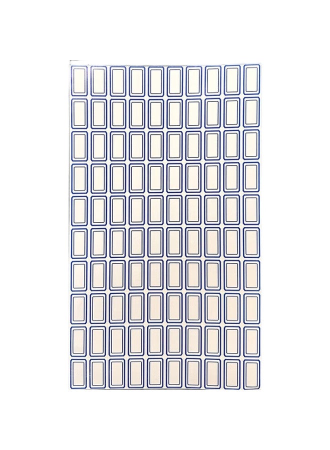 Tango Blue 28Mm×17Mm Self-Adhesive Label Paper/1000 Pieces, Sticky Labels, Paper Puller, Memo Pads, Name Tags, Document Classification, Price Tags, Office Supplies - Image 2